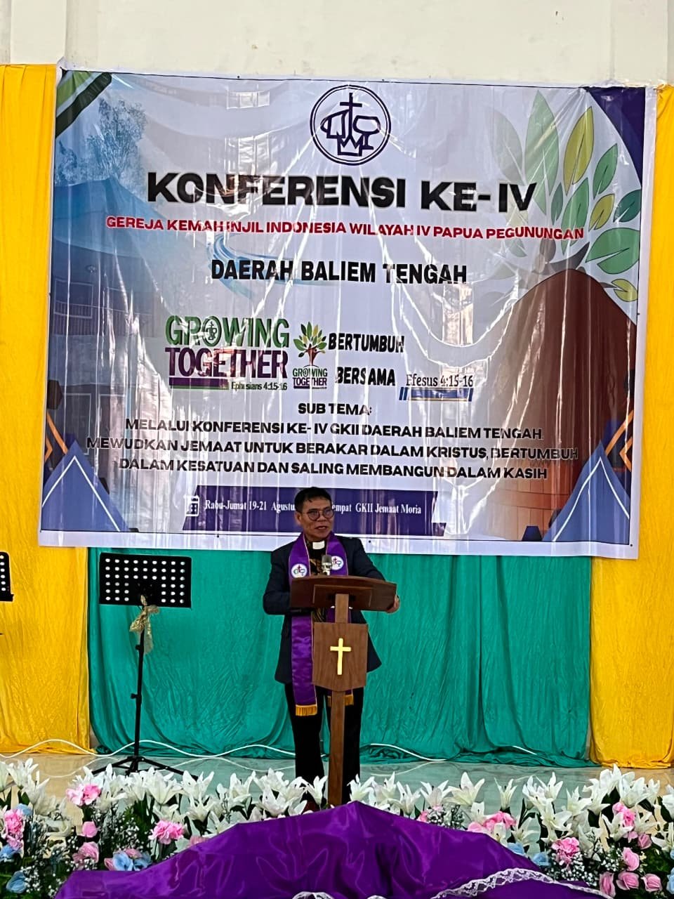 Konferensi IV GKII Baliem Tengah Ditutup, Ketua Umum Dorong Jemaat Kembali Bergerak Memberitakan Injil